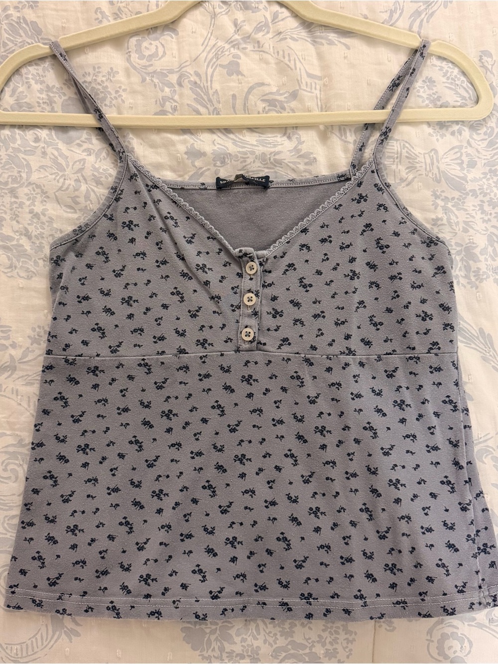 Brandy Melville Floral Tank Top